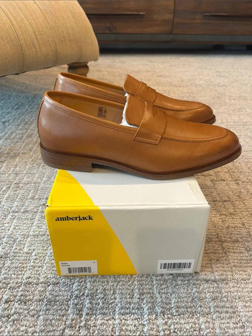 Amberjack Duke Loafer Honey 9